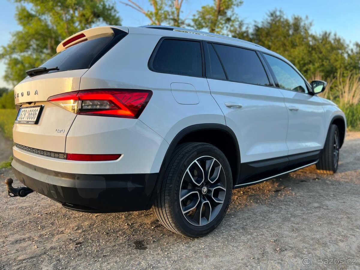 KODIAQ 4x4 147 KW 2021, záruka, JEN 49 tis. km