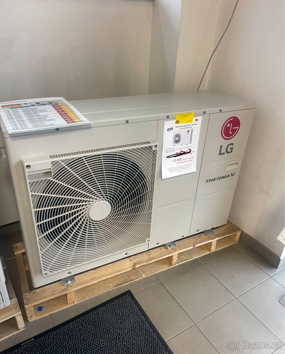 LG Therma V Monoblock S + zásobník TUV v ceně