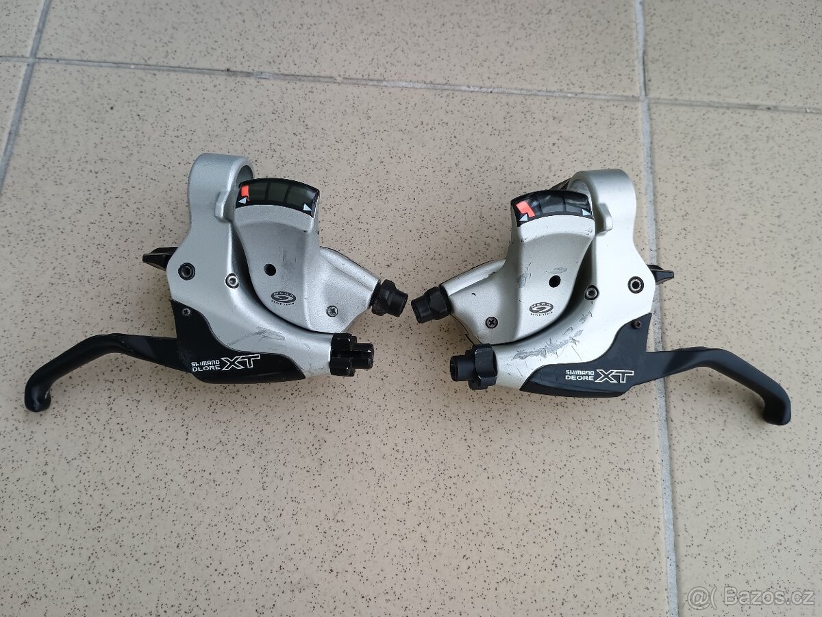 Řažení a brzdové páčky Shimano Deore XT