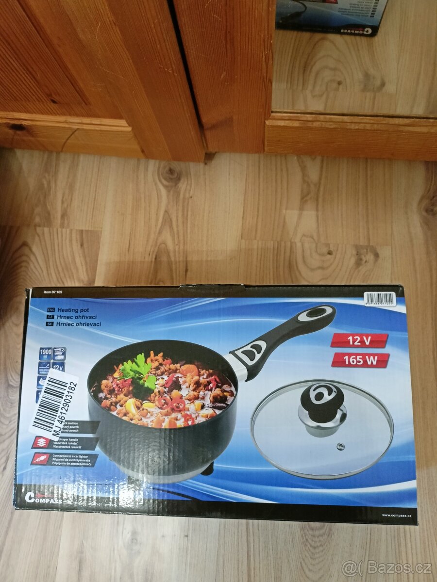 Hrnec na ohřev potravin na cestách