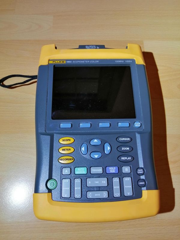 Osciloskop/Scopemeter Fluke 196C, 100MHz, 1Gs/s