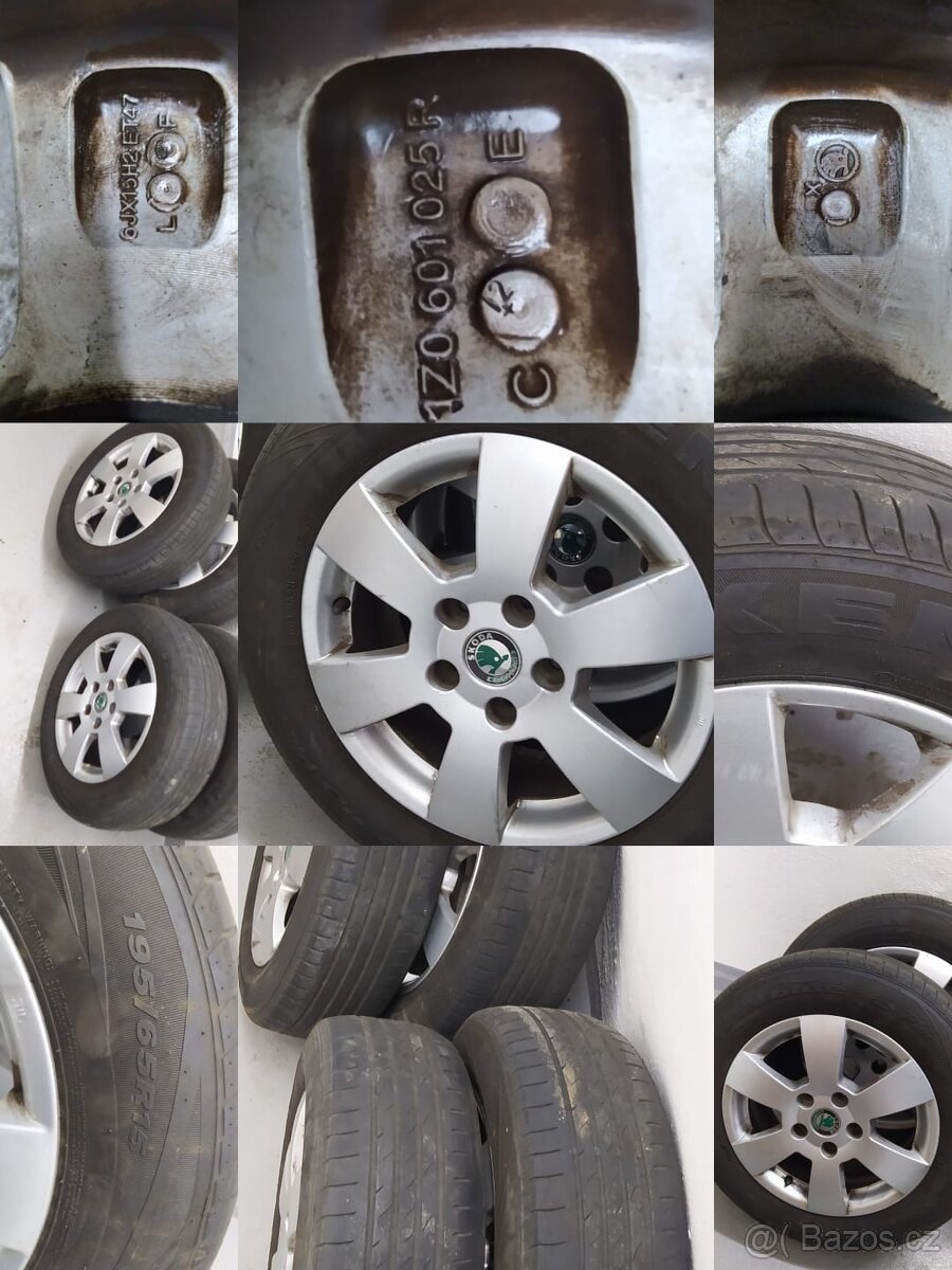 Originál kola Škoda Octavia 2