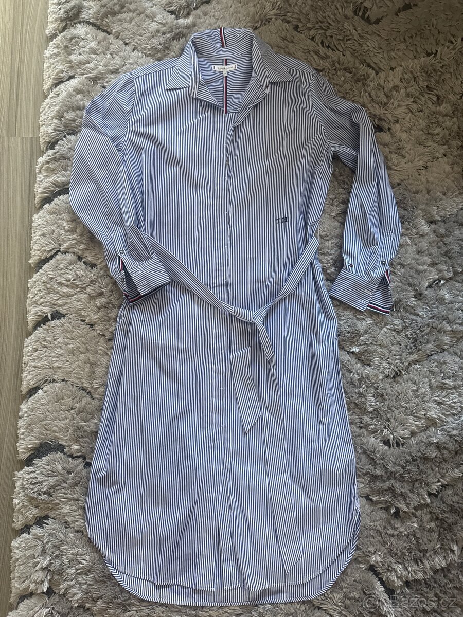 Luxusní propínací šaty Tommy Hilfiger Vel 10