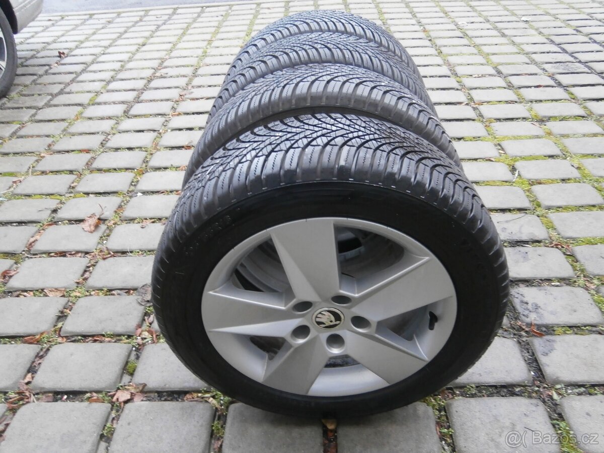ALU KOLA 5 X 112 ŠKODA ORIGINÁL 205 55 R 16