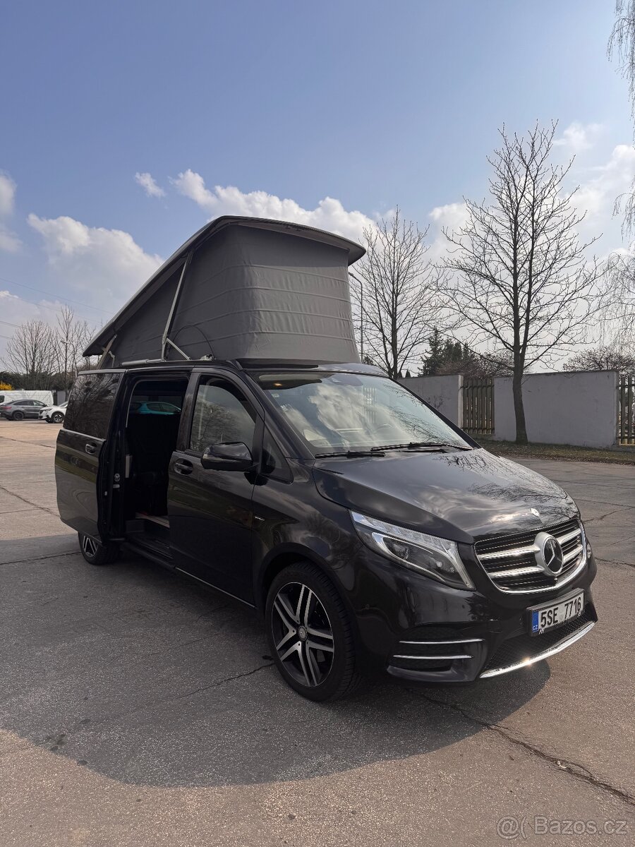 Mercedes V250d Marco Polo,PLNÁ KEMPOVACÍ,AMG, 2017, 138 tkm