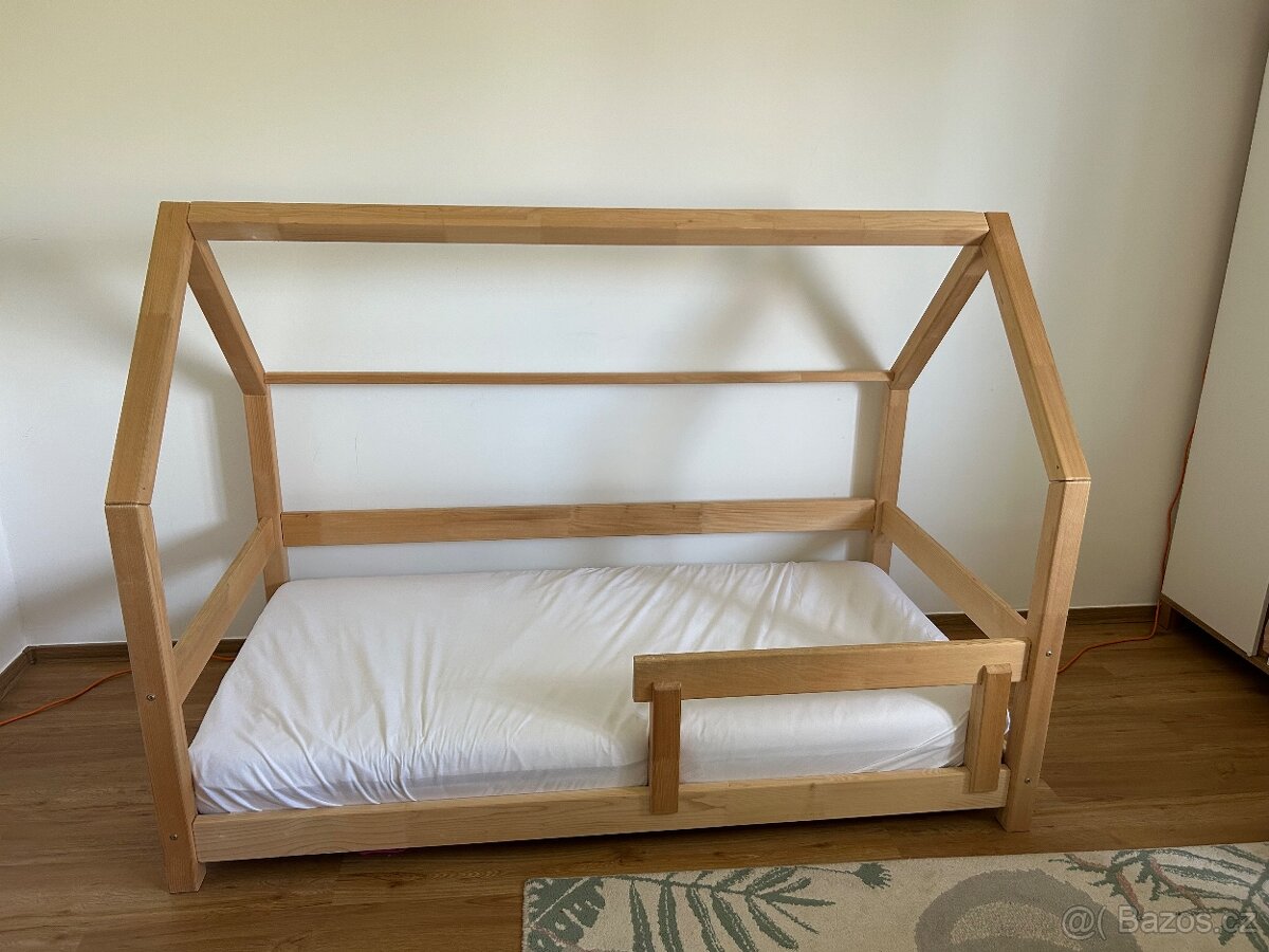 Domečková postýlka Benlemi 180 x 90 cm