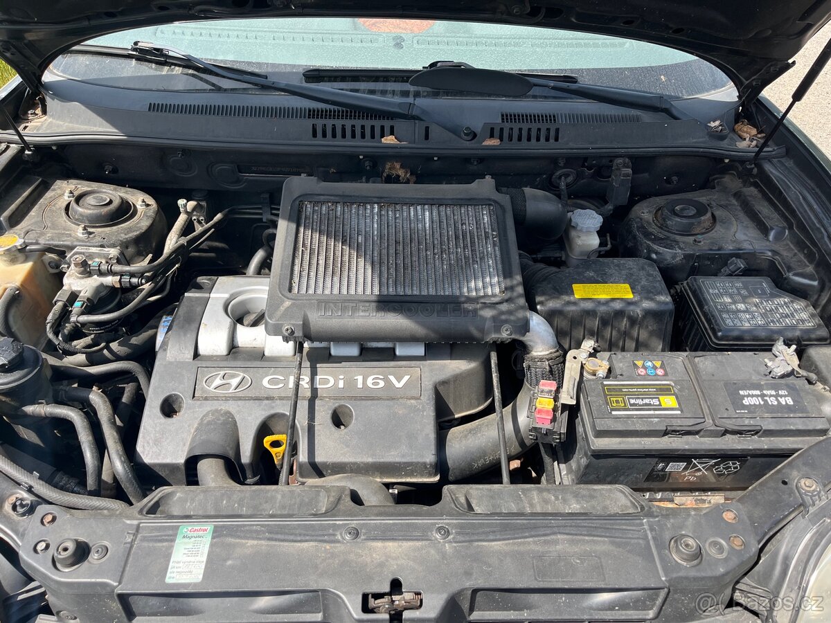 Motor Hyundai Santa Fe, CRDi 16V, 2004-83kw, 2.0 Typ D4EA