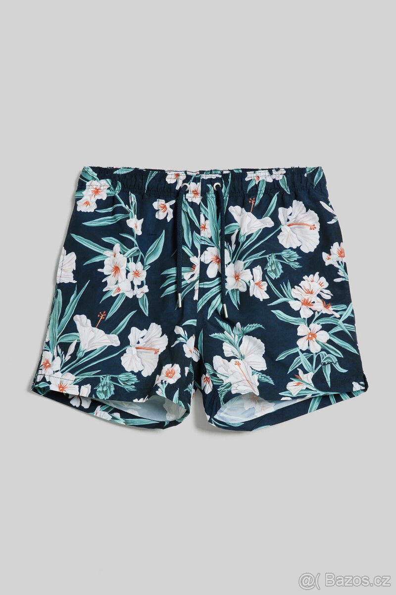 PLAVKY GANT OLEANDER PRINT SWIM SHORTS XXL