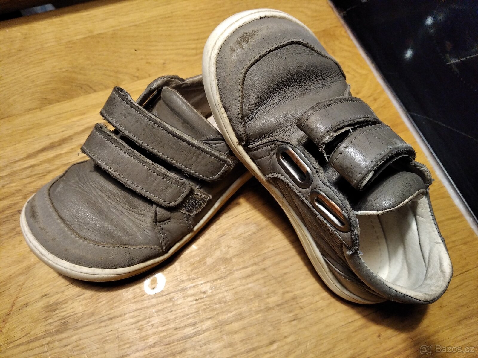 Baby bare - kožené barefoot celoroční boty 26