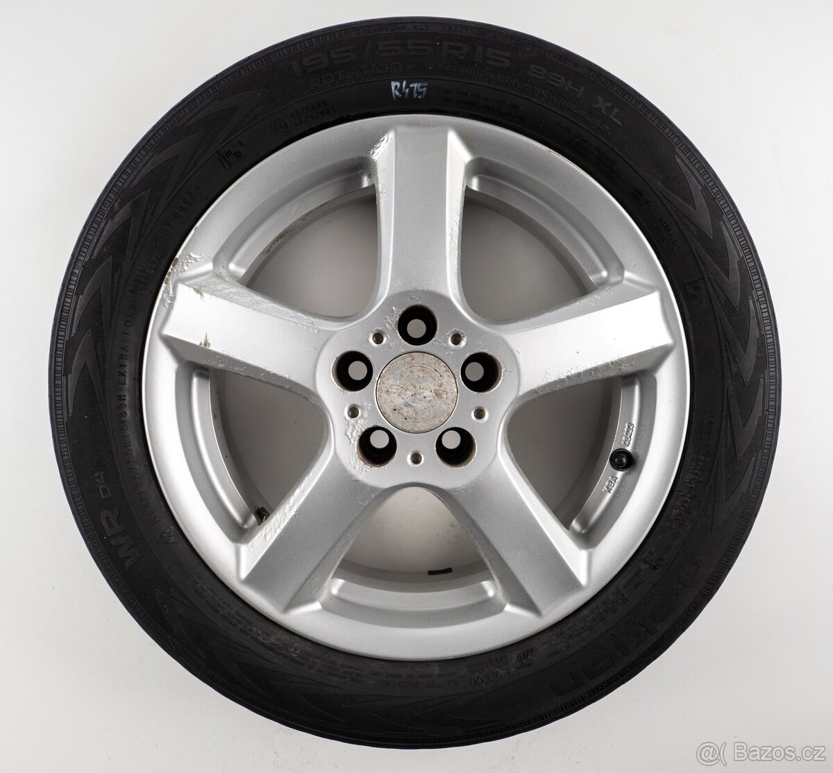 Škoda Fabia Rapid - 15" alu kola - Zimní pneu
