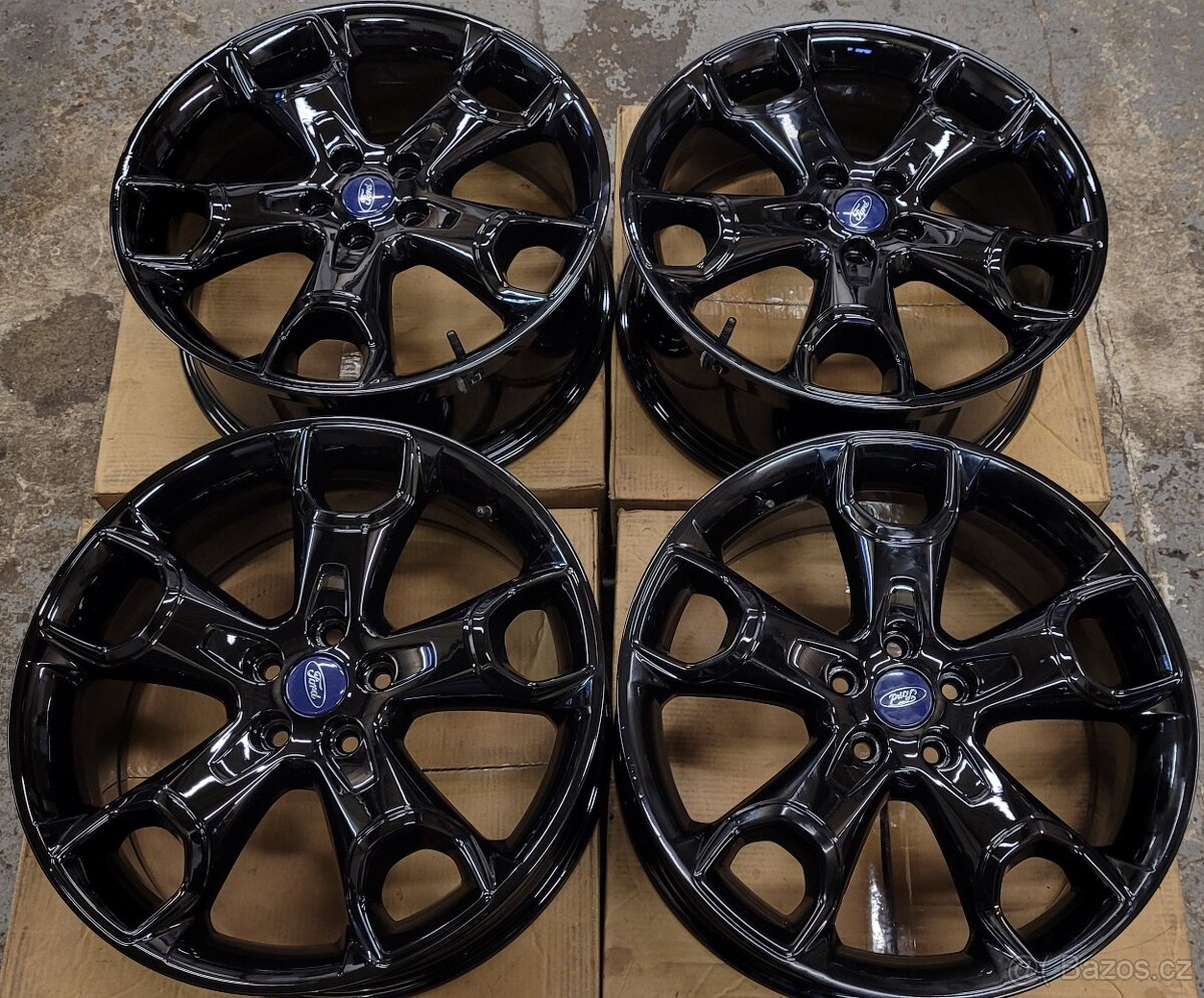 Ford S-max,Galaxy, alu 19',originál, černé, TPMS