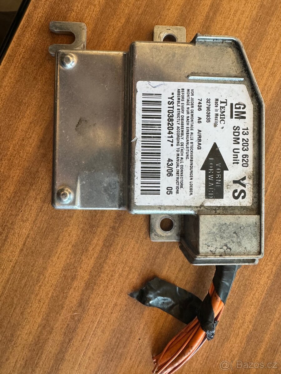 Opel Meriva 03-10 jednotka airbagů