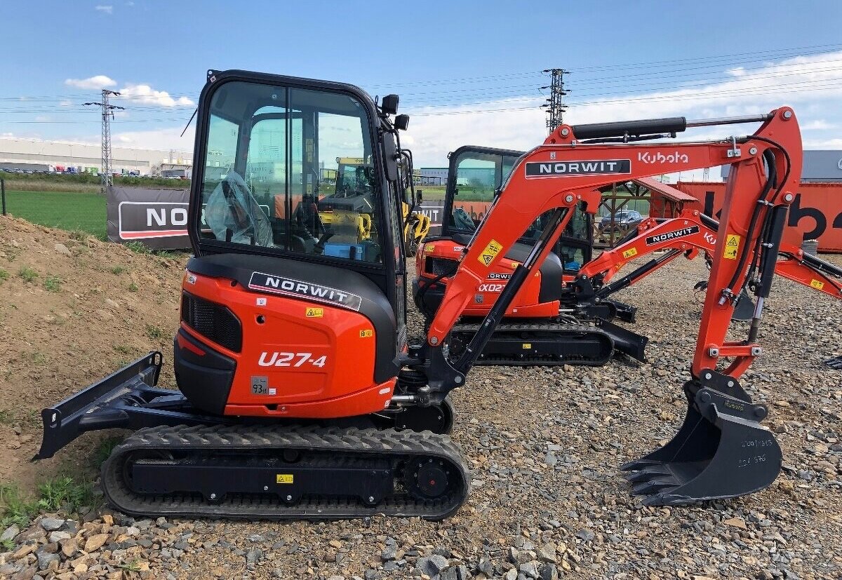 Bagr kubota U27-4