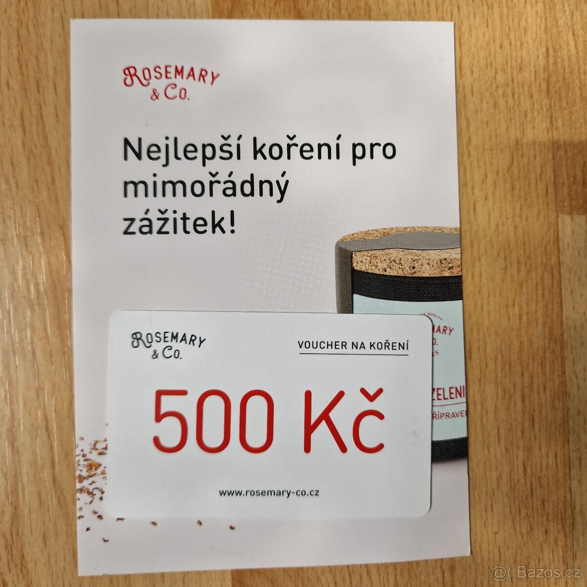 Sleva na koření Rosemary & CO