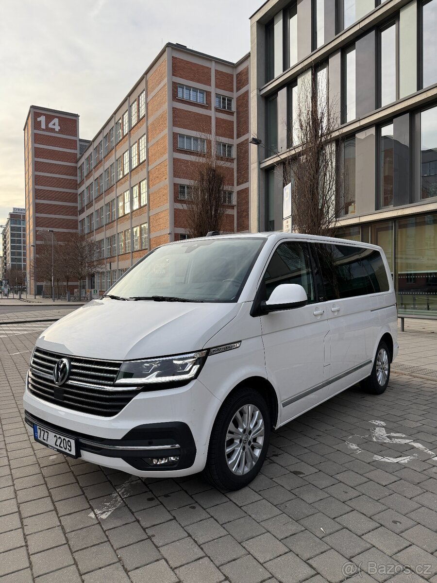 ► VW T6.1 2.0TDI 110KW DSG MULTIVAN SIX-LED-NAVI-TAŽNÉ-