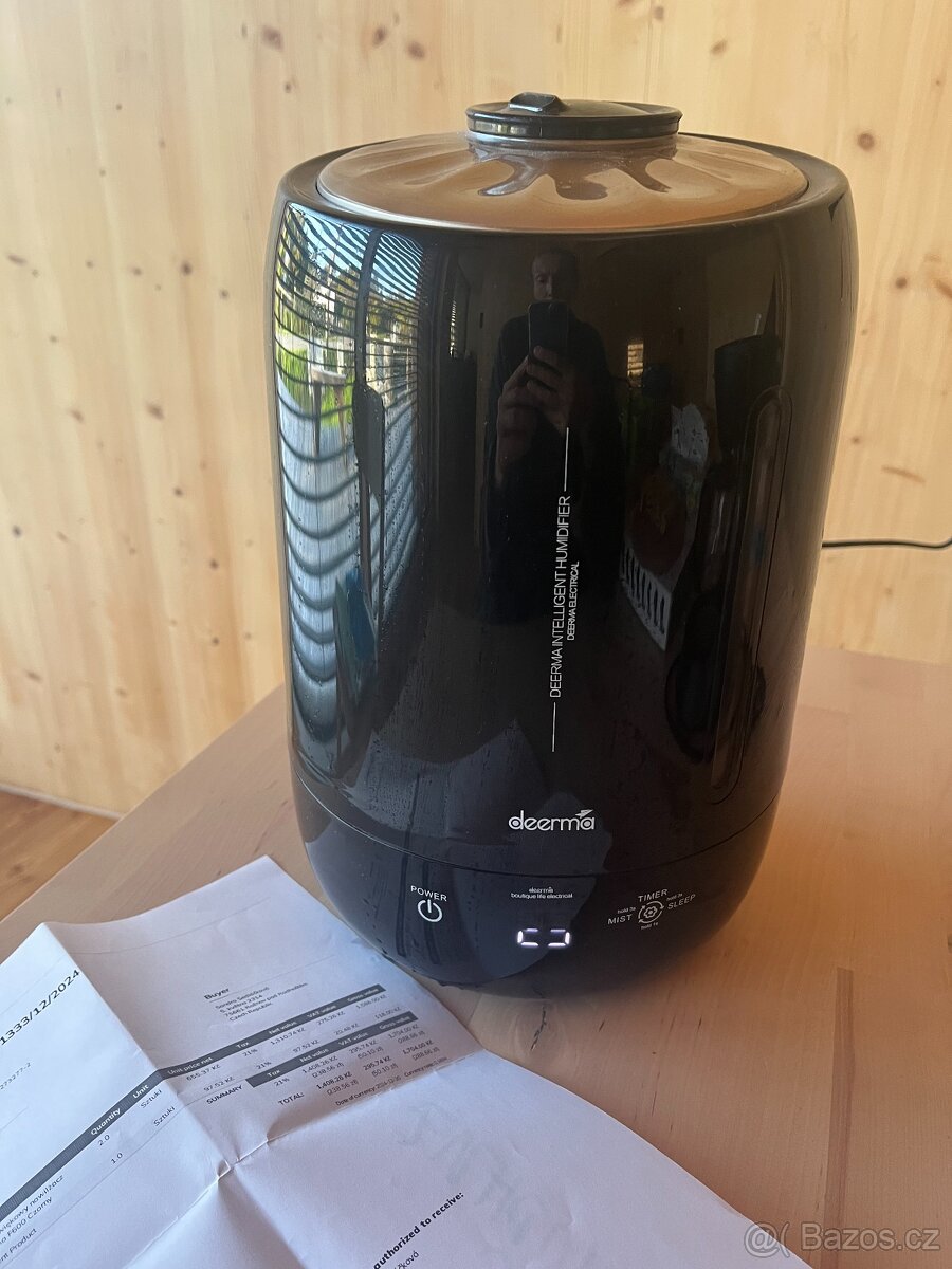 Prodám 2 kusy ultrazvukový zvlhčovač Deerma F600