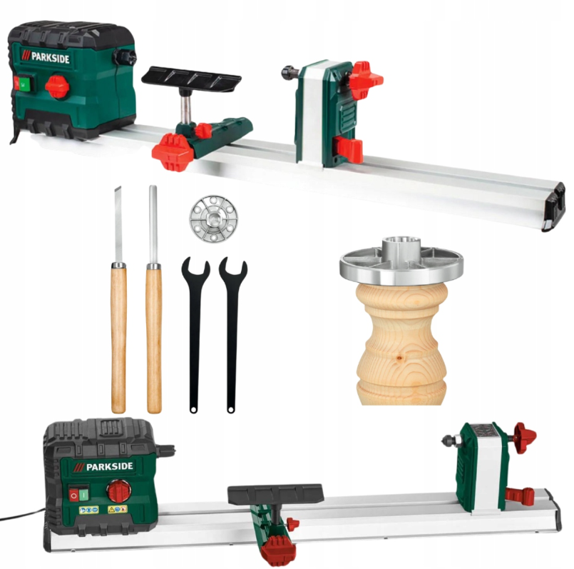 Soustruh na dřevo Parkside PDM 600 B2 550W