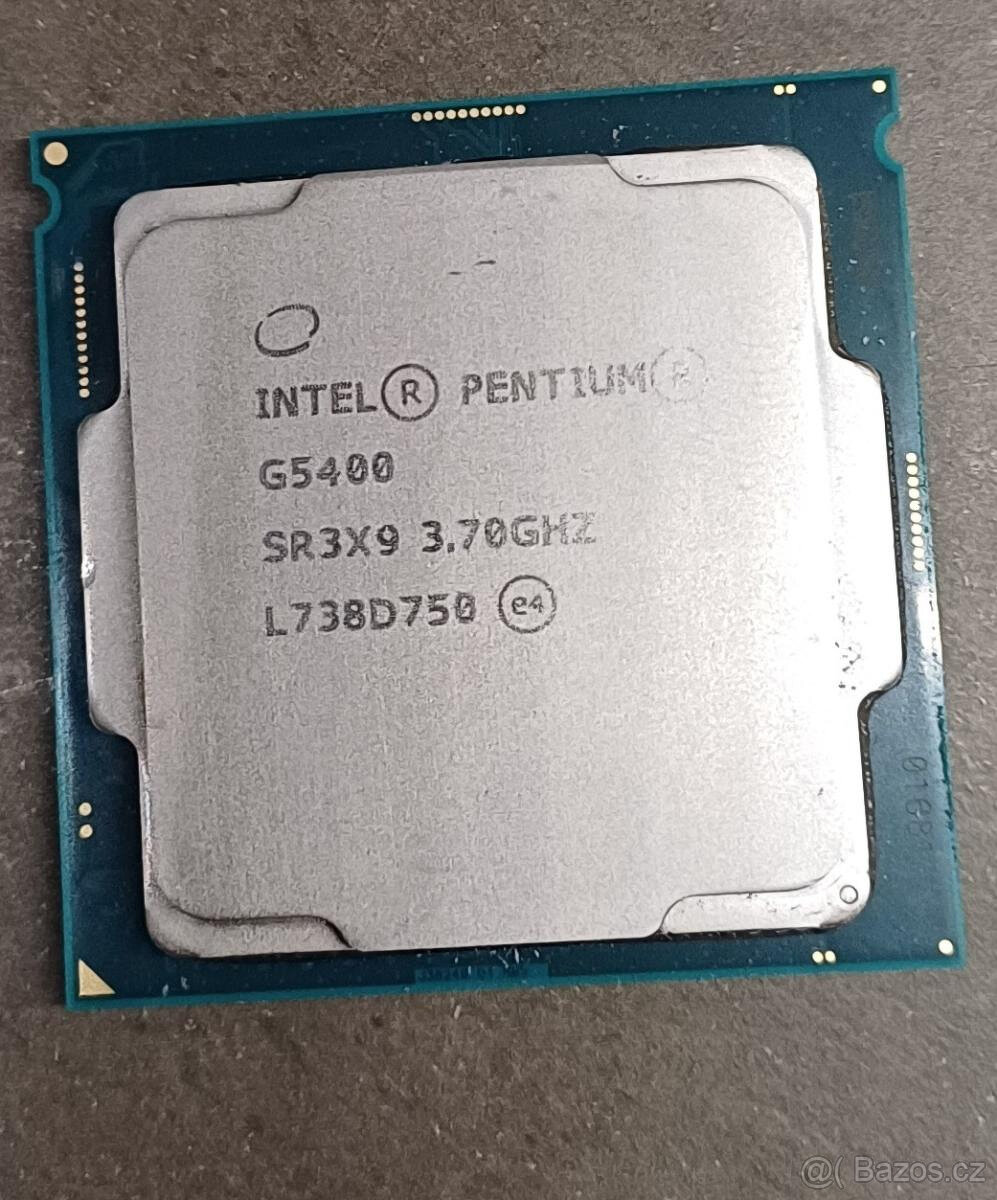 Prodám procesor Intel Pentium G5400, soc. 1151, 8. gen.