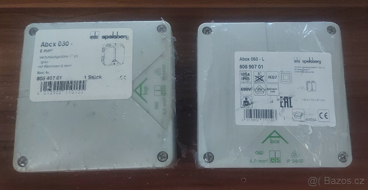 Rozbočovači krabice Abox 060-L.