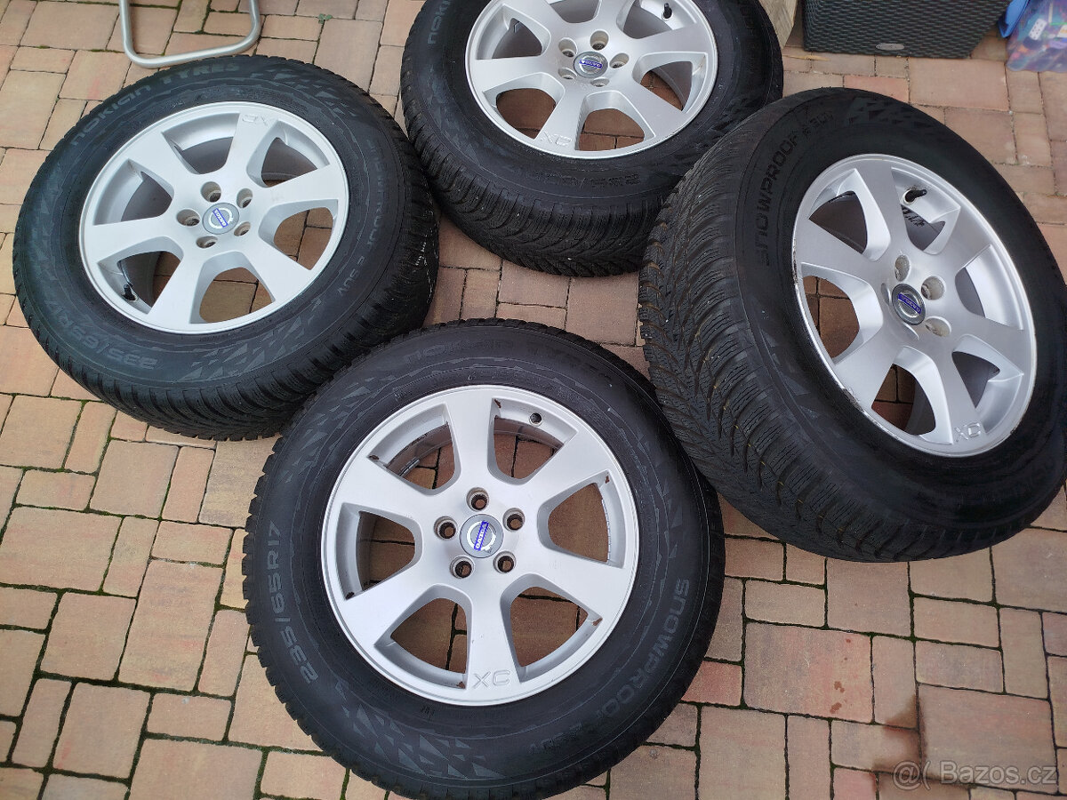Originál alu kola VOLVO XC60+zimni pneu