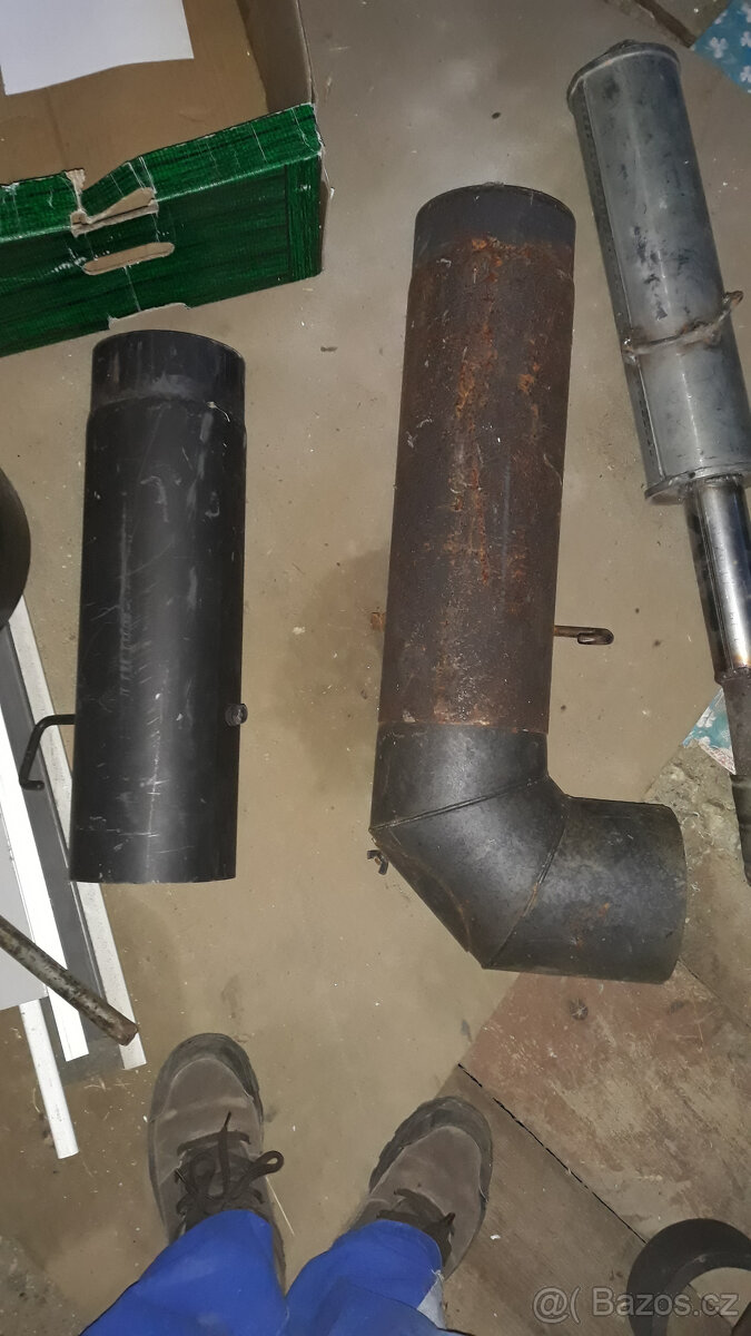 trubka s klapkou 160 ,redukce120/150