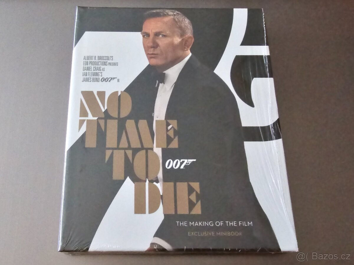 NENÍ ČAS ZEMŘÍT (UHD + BD mediabook, CZ dabing) Daniel Craig