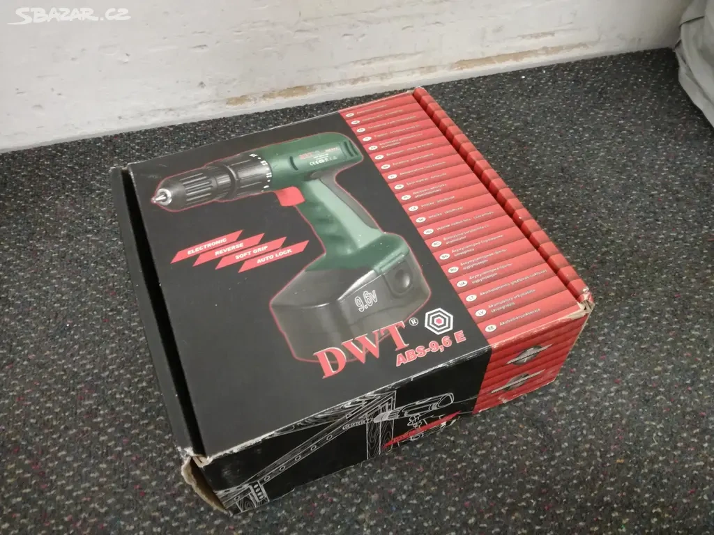 AKU vrtačka/šroubovák DWT ABS-9,6 E