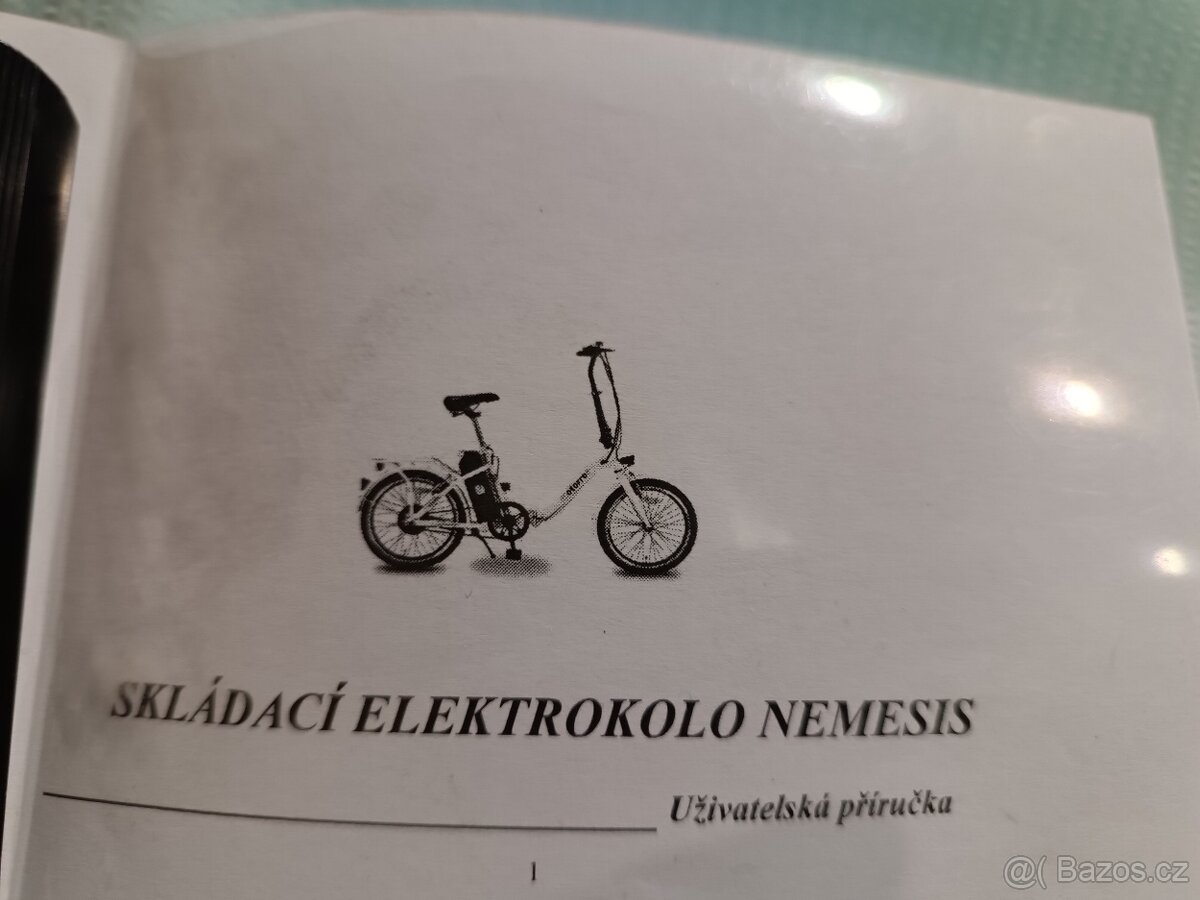 Prodám skládací elektrokolo NEMESIS