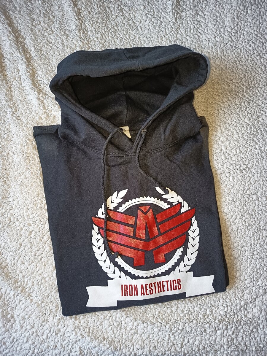 Nová pánská mikina Iron Aesthetics 2XL, PC 699,-