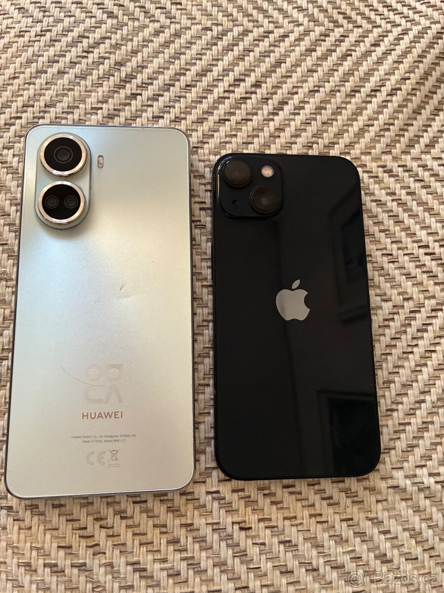 iPhone 13 128 gb a Huawei nova 10se