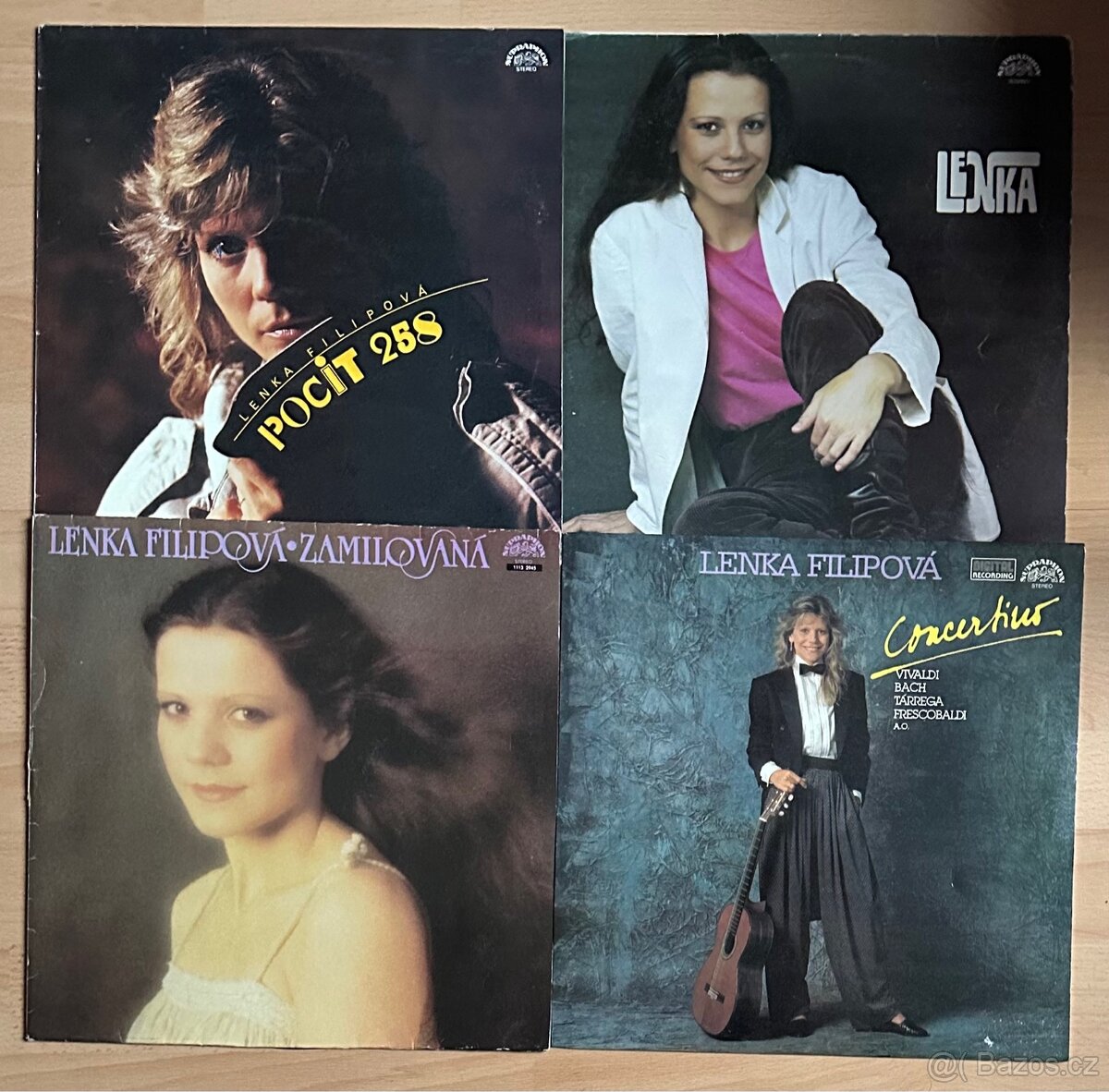 4x LP deska Lenka Filipová