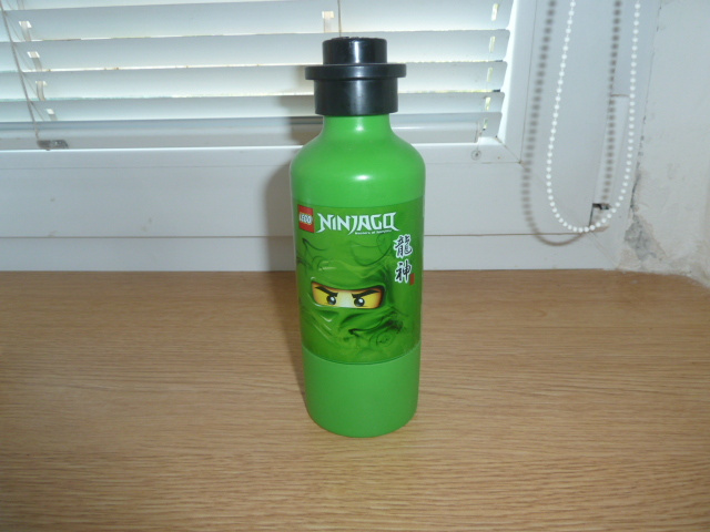 Lahev lego ninjago zelená
