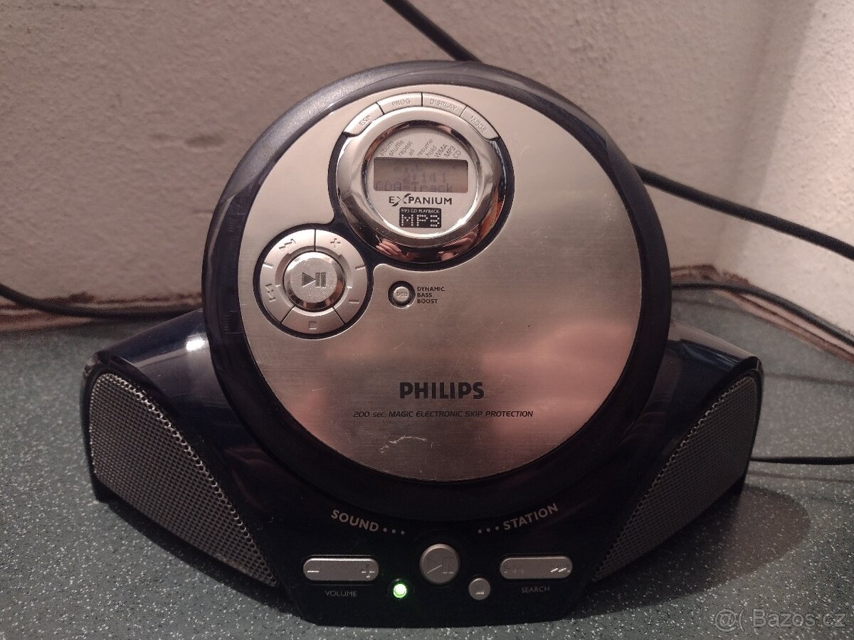 Discman Philips CD/MP3/WMA