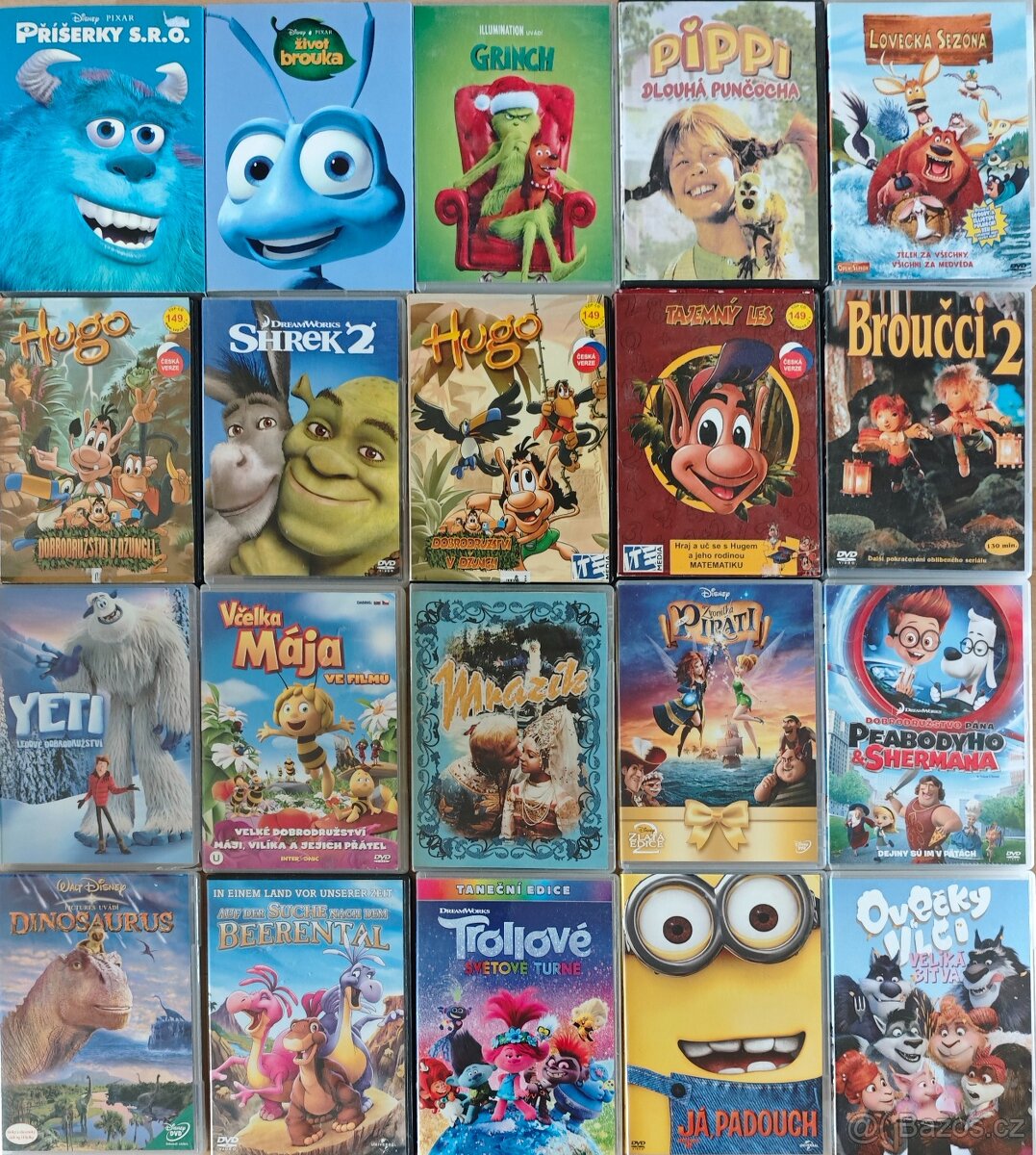 DVD POHÁDKY PRO DĚTI