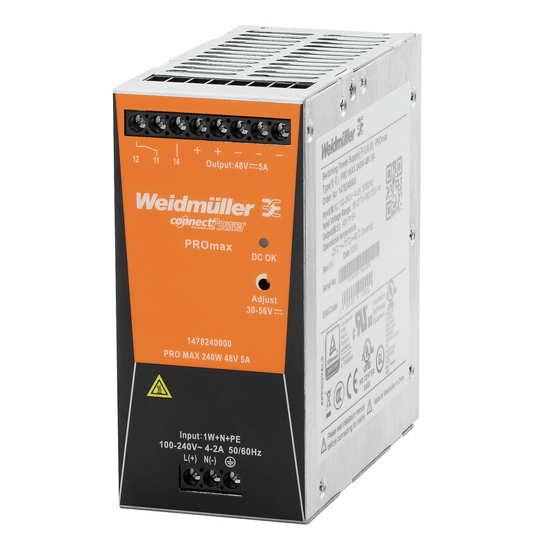 Napájecí zdroj Weidmuller PRO MAX 24V 10A 240W