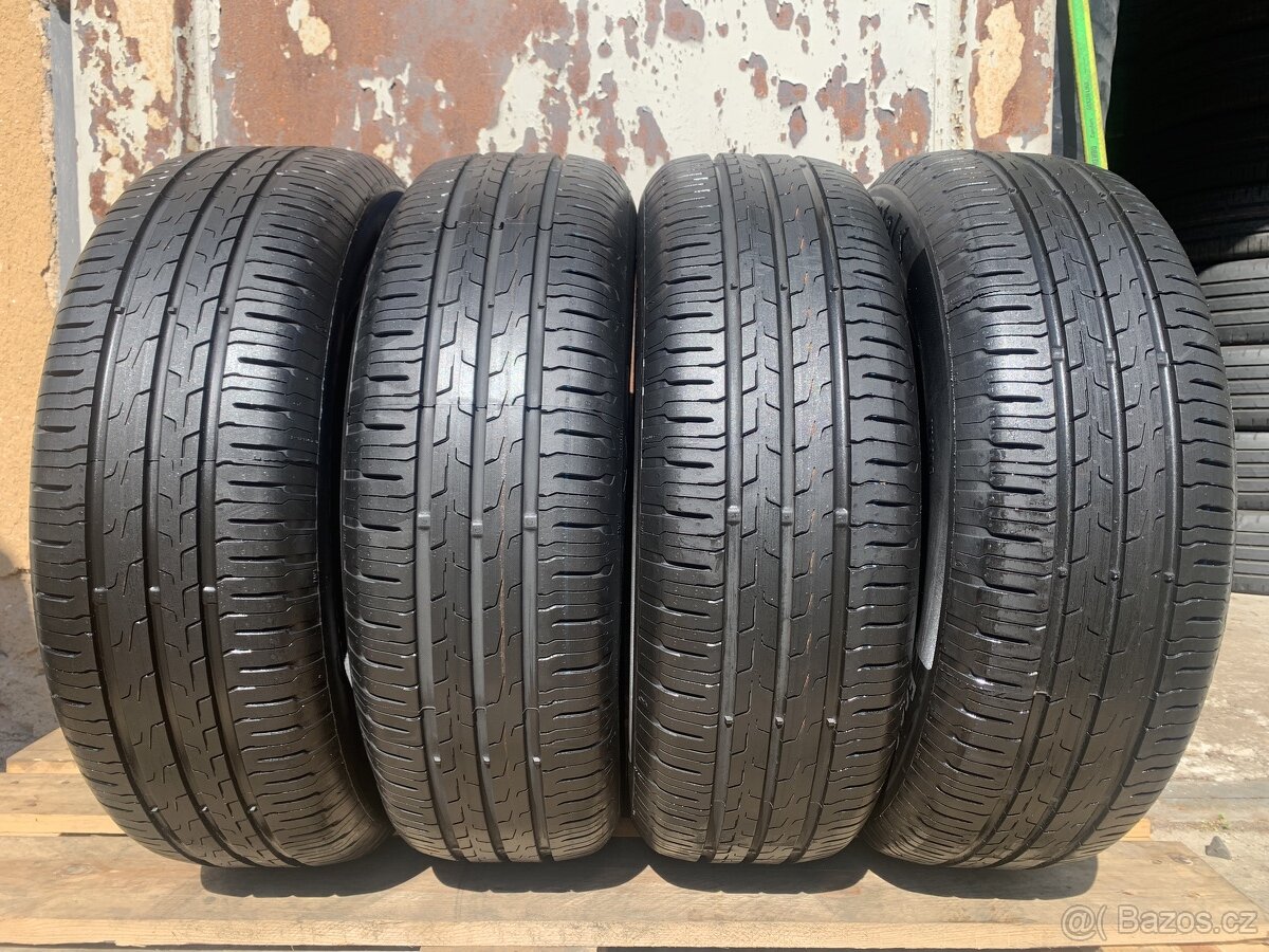 4ks 185/65/15 Continental 2022/88H/nove letní 6.2m