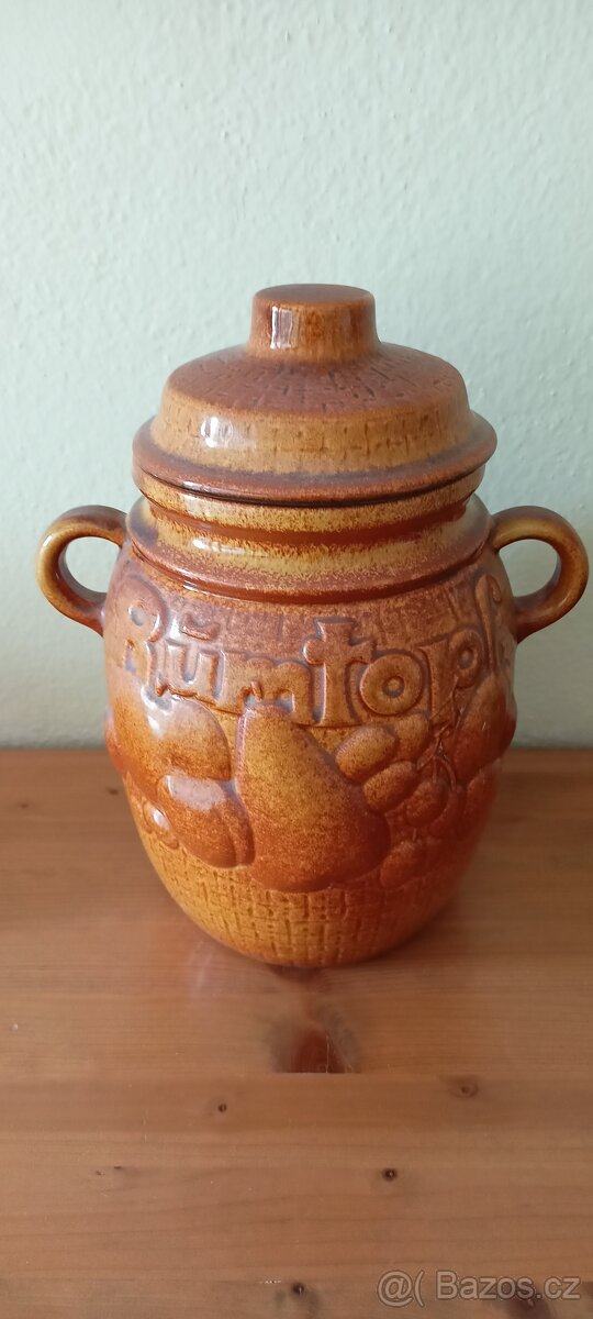 Keramická nádoba Rumtopf