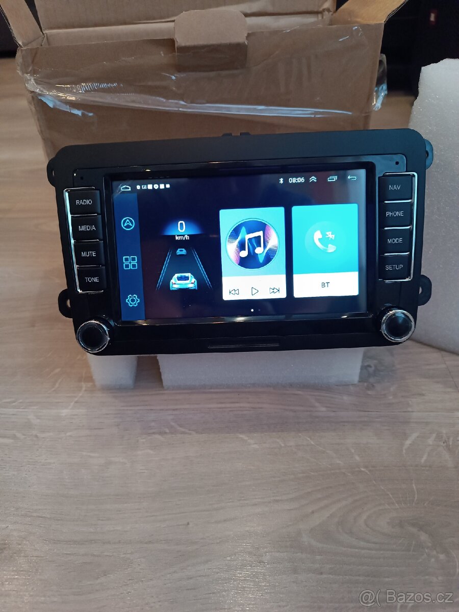 2din autorádio pro VW, Seat Škoda s androidem GPS