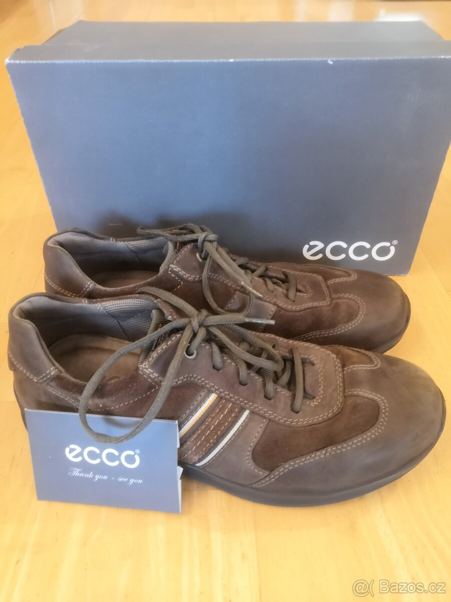 Celoroční kožené boty zn. Ecco, vel. 44