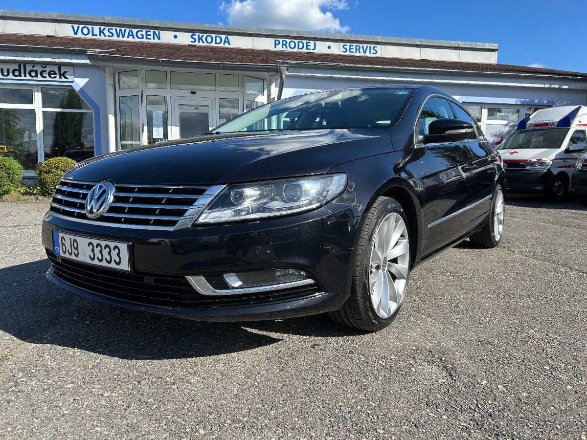VW Passat CC 2.0 TDI 110kW - po servisu TOP STAV