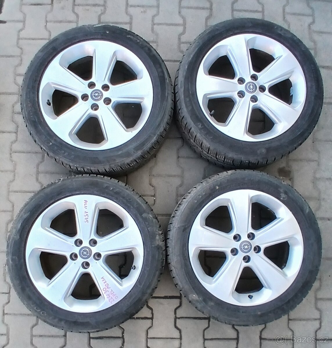 Prodám ALU kola Opel č. 1575