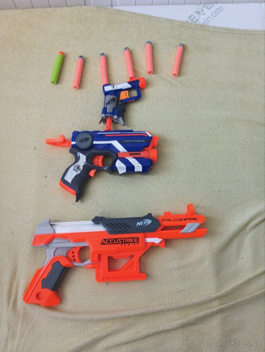 Nerf pistole.