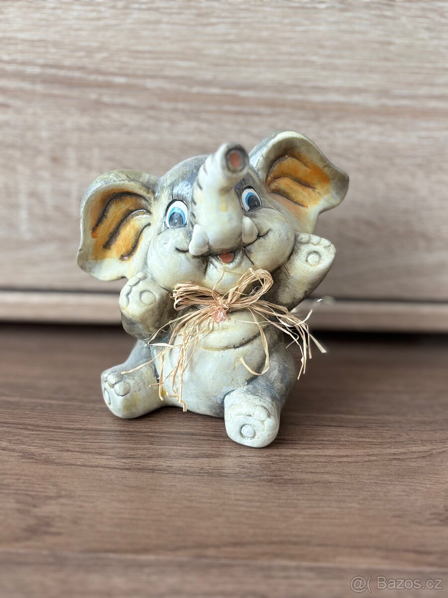 Porcelánový sloník