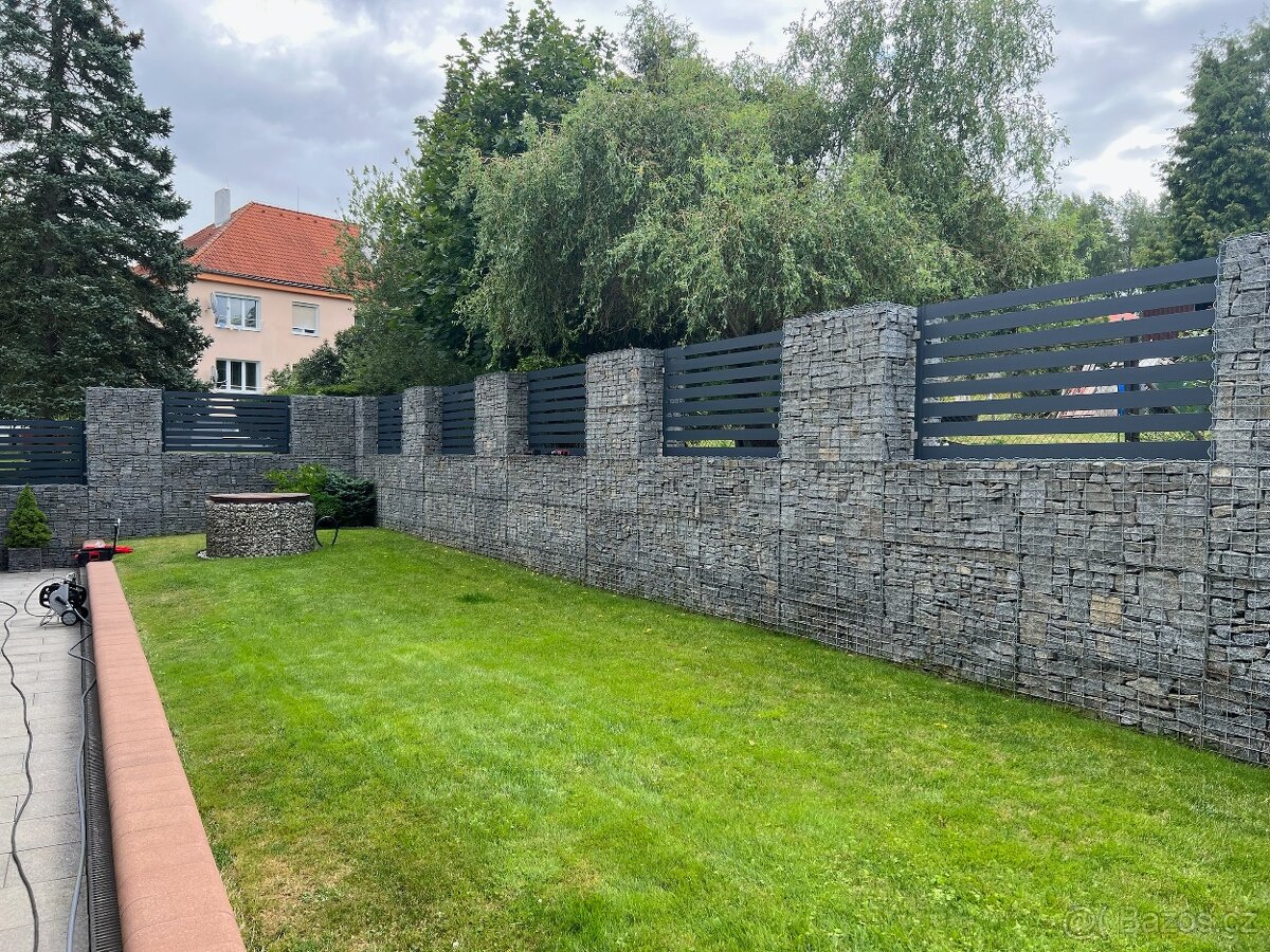 Hliníkový plot, zástěna z hliníku