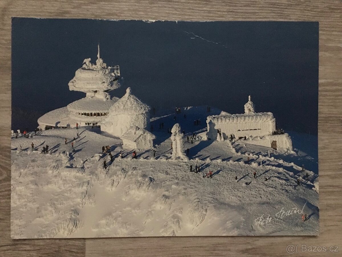 Pohlednice Krkonoše, Sněžka - Petr Toman
