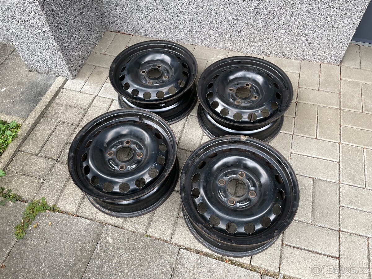 Plechové disky 4x114,3 R15