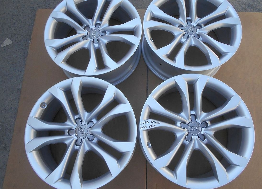 Alu disky originál Audi 20", 5x112, ET 33, šířka 8,5J