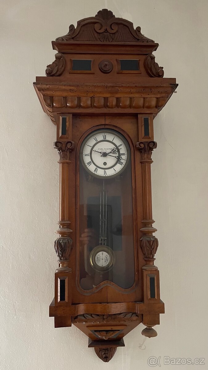 Antikní nástěnné hodiny – Vienna Regulator