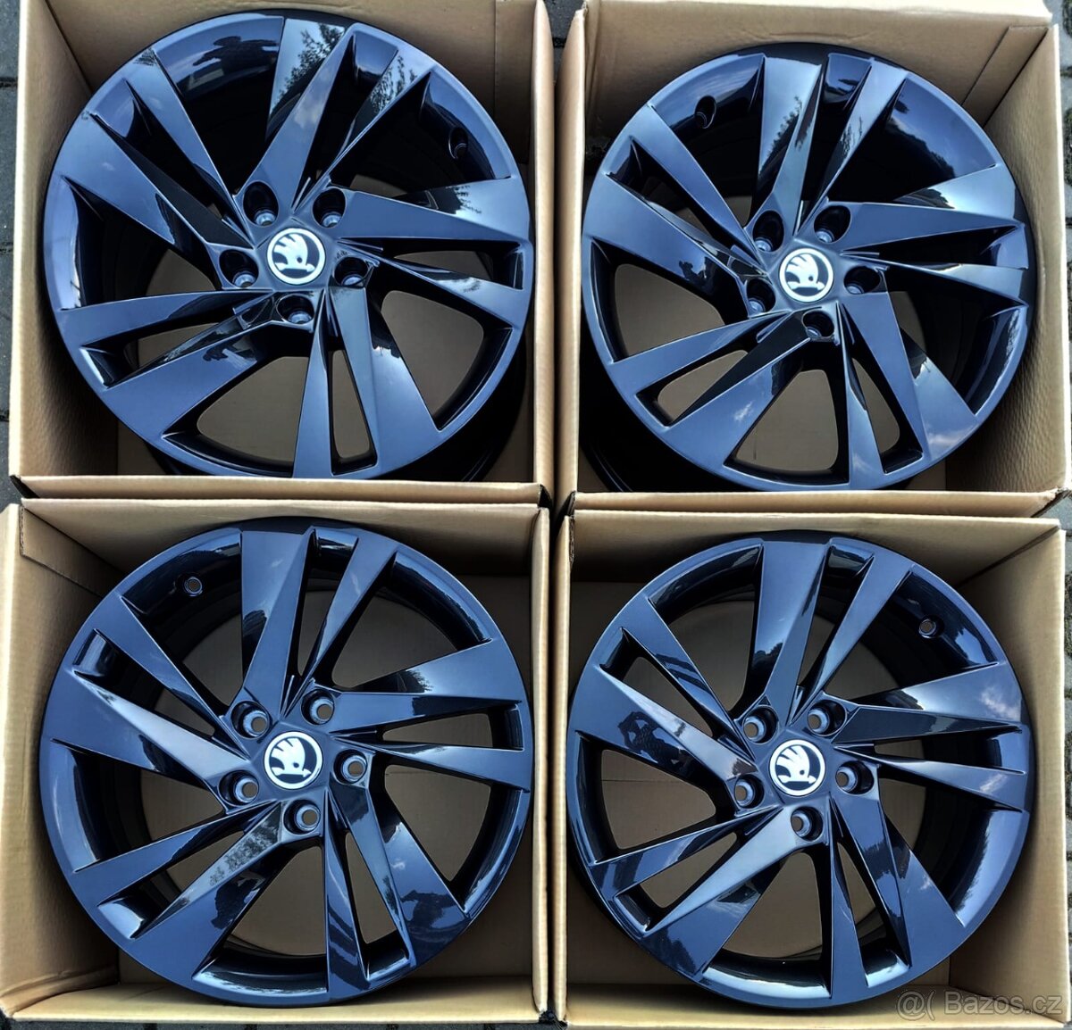 Nové disky originální Škoda Octavia IV 5x112 R17 Nevis