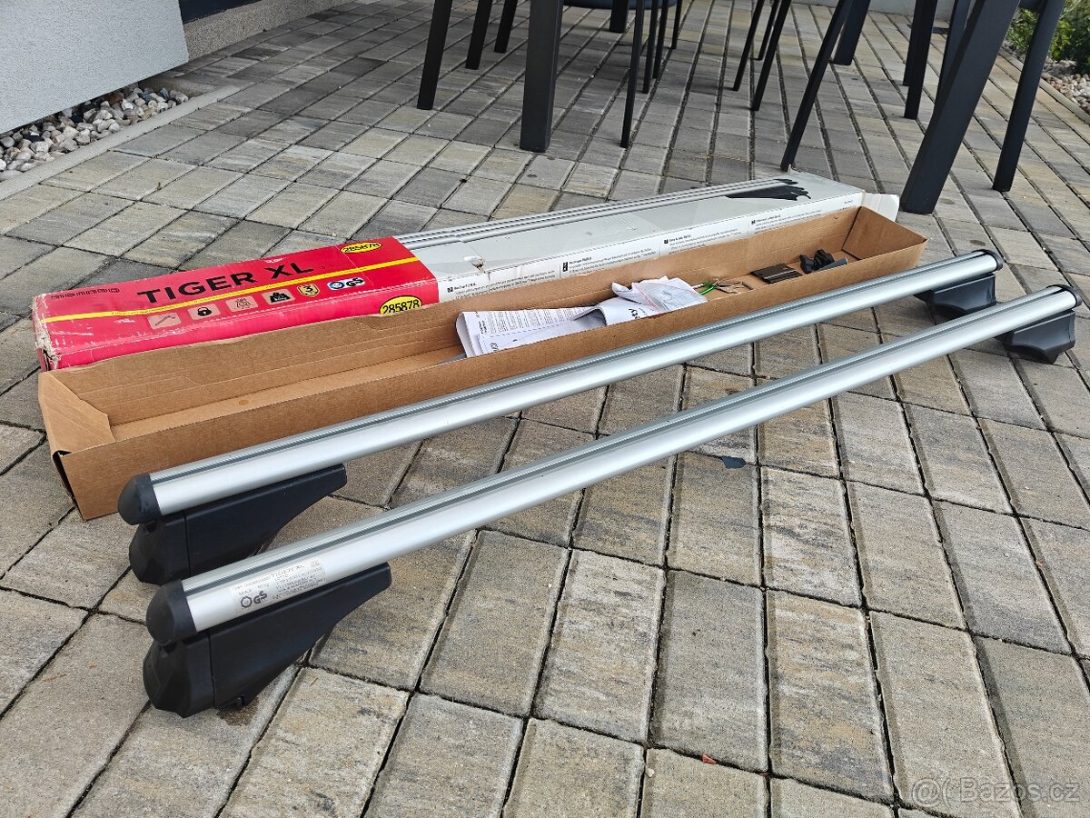 Menabo Tiger XL střešní nosič 131,5 cm příčníky (podélníky)